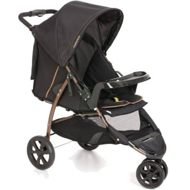 Imagem de Carrinho de Bebe 3 Rodas Galzerano Cross Trail Preto Cobre