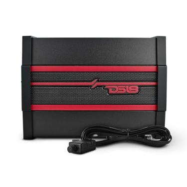 Imagem de DS18 Amplificador de carro CANDY-X1B – Classe D, monobloco, máximo de 1800 watts, digital, 1/2/4 Ohm, com controlador remoto de nível de subwoofer – Amplificador compacto para alto-falantes no sistema