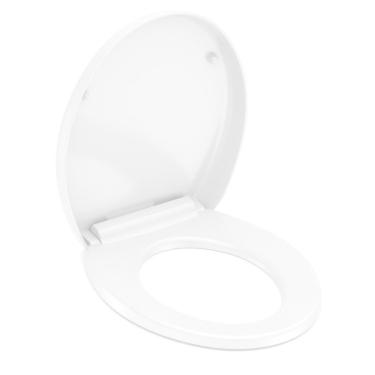 Imagem de Kit 3 Assentos Sanitário Universal com Softclose Multimarcas Incepa Branco