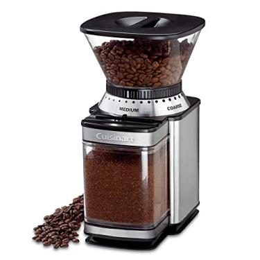 Imagem de Moedor de Café Elétrico Automático Cuisinart 110V Moedor de Café Cuisinart Automático Aço Escovado 110V