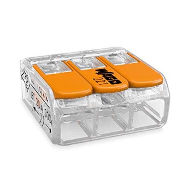 Imagem de Conector de emenda 3 Pólos - máx 4mm²