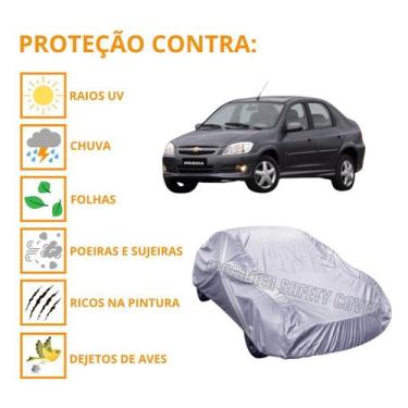 Imagem de Capa Cobrir Carro Prisma Protege Com Qualidade Impermeável - Mosaner S