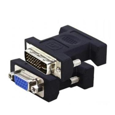 Imagem de Adaptador Dvi Macho Para Vga Fêmea Cabo Conversor - Alex Imports Mt