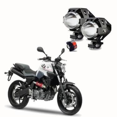Imagem de Kit Led Farol Milha Moto Yamaha MT 03 660CC 2015 U5 - Series U