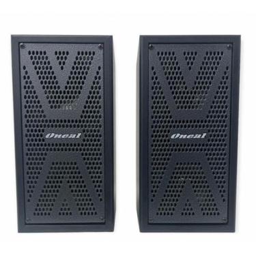 Imagem de Caixa acustica passiva oneal ob-224x preta box passive line - par