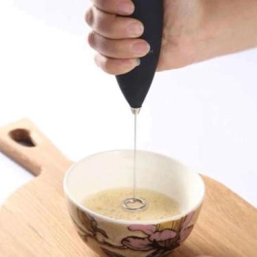 Imagem de Mini Misturador Mixer Mix Shake Whey Café Suco - Yaay, 2 pilhas AA