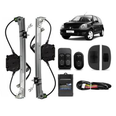 Imagem de Kit Vidro Eletrico Clio 2 Portas 2015 2016 Modulo Sensorizad - Sp. Rep