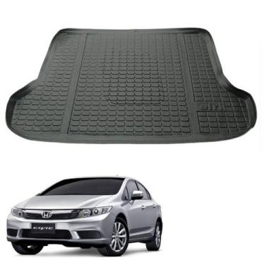 Imagem de Tapete Bandeja Porta Malas Civic 2012 2013 2014 Borracha - Elri
