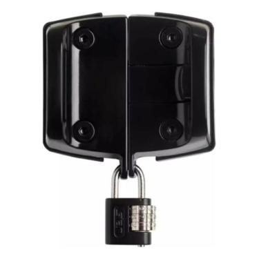 Imagem de Fechadura Bate Fecha Com Suporte Para Cadeado V/v 1570 - London alumin