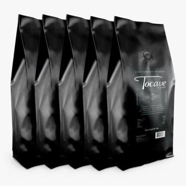 Imagem de Café em Grãos Tocave Premium 5 kg Arábica com Torra Média (Caixa com 5