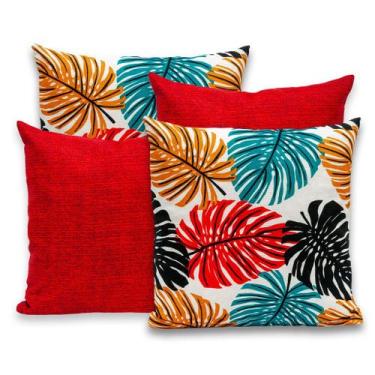 Imagem de Kit 4 Capas de Almofada com Zíper Gorgurinho 40 cm x 40 cm - RAFALORO,