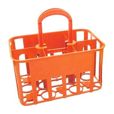 Imagem de Porta Squeeze Litrão 1000ml Para 6 Squeeze Rythmoon, Laranja