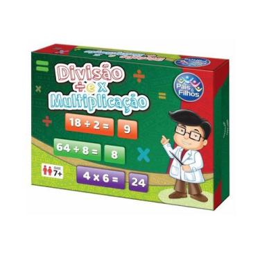 Imagem de Jogo Infantil Educativo Divisão E Multiplicação - Pais E Filhos - Pais