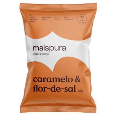 Imagem de Pipoca Caramelo Flor de Sal MAIS PURA 100g