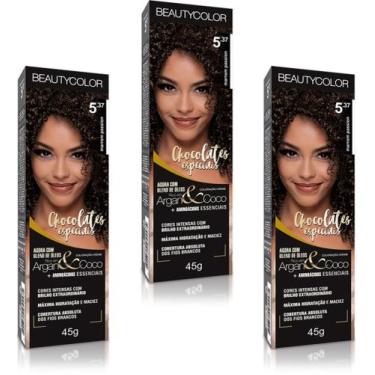 Imagem de Beauty Color Tintura 5.0 CASTANHO CLARO 45gr (03 Unidades) Cores Norma