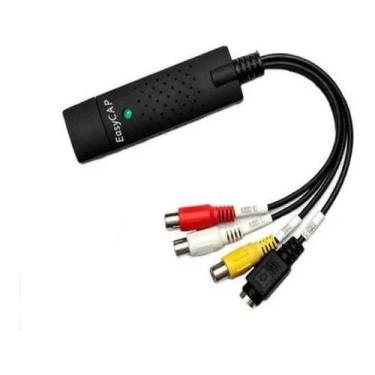 Imagem de Adaptador Placa Easy Capture Vídeo Externo Usb Captura Áudio PC NOTE -