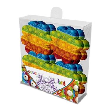 Imagem de Festa Pop It Forminhas Docinhos Papel Fidget Toy com 30 Unidades - Pif