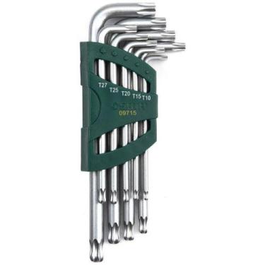 Imagem de Jogo De Chaves Hexagonais Torx Longa T10 A T50 9 Peças Sata ST09715