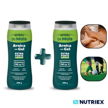 Imagem de Kit 2un Gel Corporal Arnica Extra Forte Dr.Mais 200g Nutriex