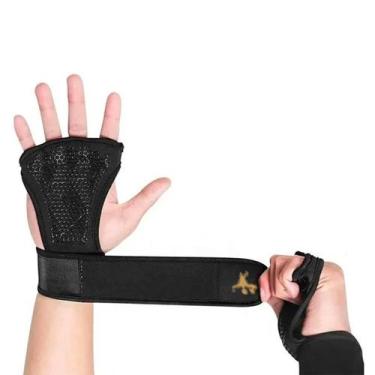 Imagem de Luva Com Munhequeira CrossTrainer Gold Sports Weight, Único, Preto, Un