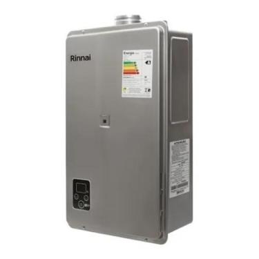 Imagem de Aquecedor a Gás Digital REU-E271 FEH (E27) 27 litros GN cor Prata - Ri