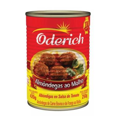 Imagem de Almôndega Ao Molho Oderich Lata 420g