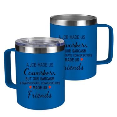 Imagem de WFSJRED Caneca de colega de trabalho, presentes de dia do chefe presente de despedida para colega de trabalho, presentes de aposentadoria para mulheres, melhor amiga (caneca de colega de trabalho)