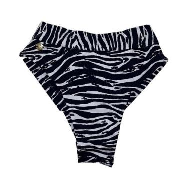 Imagem de Calcinha Hot Pants Fio Duplo - AC Biquínis, M, Zebra
