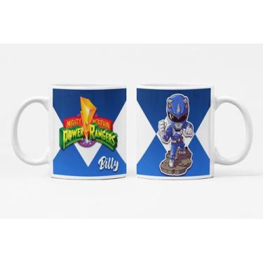 Imagem de Caneca Power Rangers Azul Billy - Like Geek