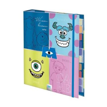 Imagem de Fichário Universitário Dac Multicolorido Disney Monstros S.A 