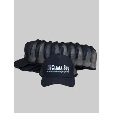 Imagem de Boné telado com bordado na frente - KAU, Branco