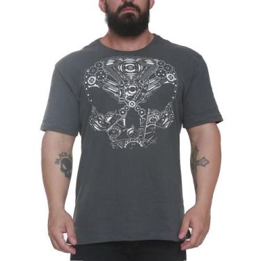Imagem de T-shirt eduardo correa preto - black skull - clothing (xxl2), XXL2, PR