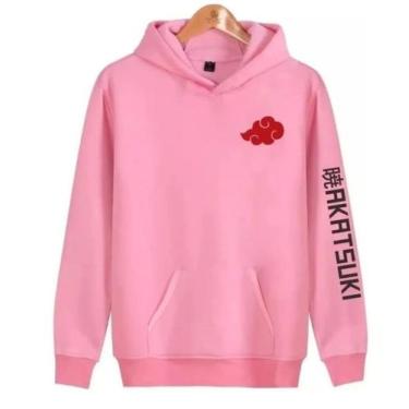 Imagem de Moletom ganguru akatsuki blusão anime - Wribeiro, G, Rosa, masculino