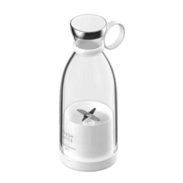 Imagem de Liquidificador Garrafa Portátil Fresh Juice Recarregável - Branco - No