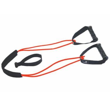 Imagem de Extensor De Tubo Elástico Médio 2 Corda Kallango, Vermelho