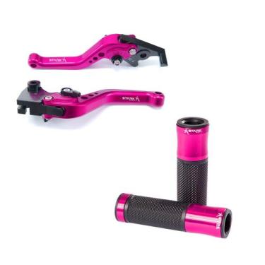 Imagem de Manete Manopla Esportivo Stark Suzuki Gsxs 1000 Gsxr Srad 750 1000 - S