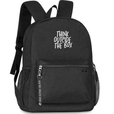 Imagem de Mochila de Costas Sport Think Outside the Box Preta Clio