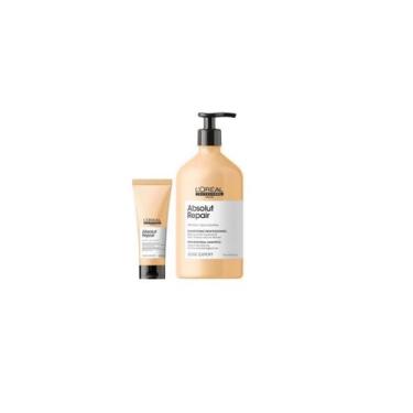 Imagem de Kit L'Oréal Absolut Repair Shampoo 750ml + Condicionador 200ml