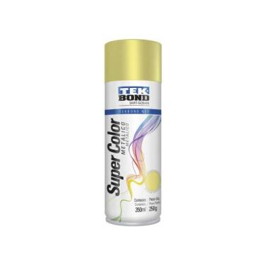 Imagem de Tinta Spray Tekbond Metalico Dourado 350ml/250g - Outros
