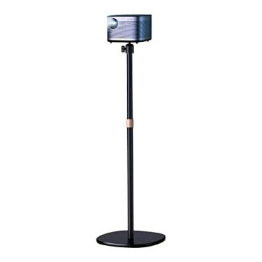 Imagem de HIBORI Suporte para projetor de projetor com altura ajustável de 49 a 122 cm, suporte de teto universal compatível com EPSON, XGIMI, VANKYO, Jinhoo, AuKing