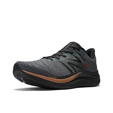 Imagem de New Balance FuelCell Propel V4 Tênis de corrida masculino, grafite/preto/cobre metálico, 43