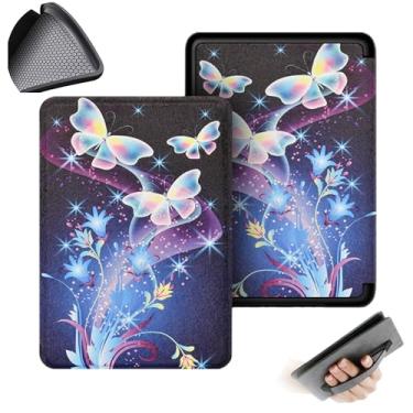 Imagem de GUKSRASO Capa para Uma Edição de 7 Polegadas 2024 Kindle Paperwhite/Signature (12ª Geração) e Kindle Colorsoft Signature Edition ， Com Alça de Mão e Tampa Traseira de TPU Soft