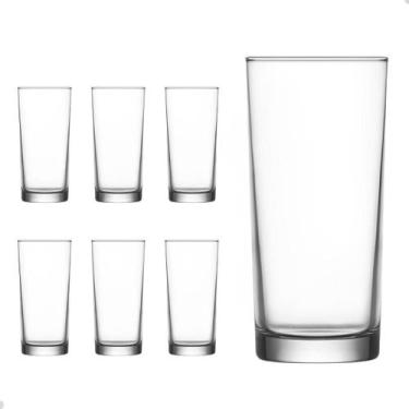 Imagem de Conjunto 6 Copos Jamaica Vidro Tubo Long Drink Bar 320ml - Class Home