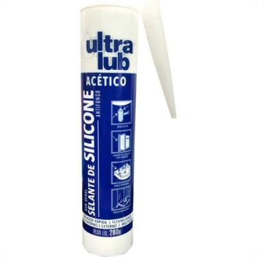 Imagem de Silicone Ultra Acetico Incolor 280G - ULTRALUB