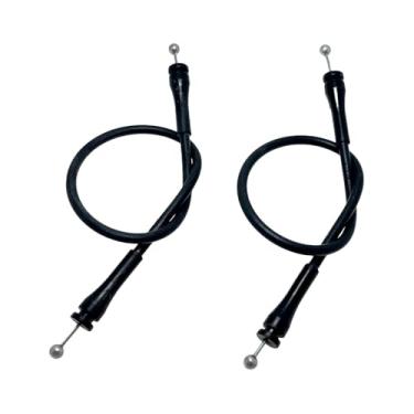 Imagem de YCUPONE 2 cabos de liberação de porta traseira F2UZ-15264A65-B compatíveis com expedição 1997 1998 1999 2000 2001 2002