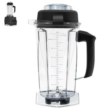 Imagem de Para jarra de liquidificador Vitamix, 1,8 g para jarra de liquidificador vitamix 5200, adequada para 5000 6300 7500 Pro200/500/750 Vita-Prep vm0101/vm0102/vm0103/vm0197 E3101/vm0102/vm0103/vm0197