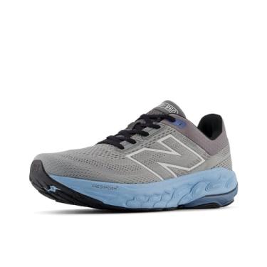 Imagem de New Balance Fresh Foam X 860 V14 Tênis de corrida masculino, Cinza ardósia/azul cromado/sal marinho, 8.5 Narrow