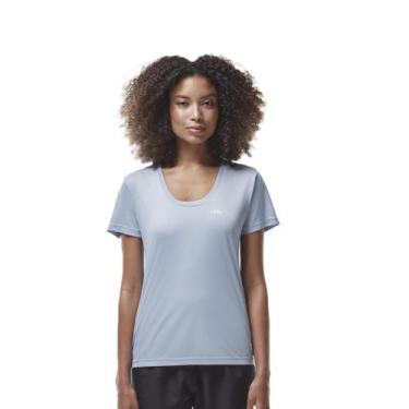 Imagem de Camiseta olympikus essential mc f, Azul claro, M