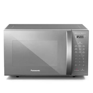 Imagem de Micro-ondas Panasonic de Bancada Tecnologia Dupla Refeição 27L Prata 1