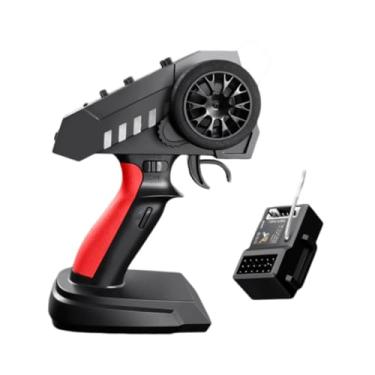 Imagem de MERIGLARE RC Transmissor e controle remoto do receptor com receptor Atualização de 200m Substituição de 6 canais Controlador de carro RC para modelos 1/12
